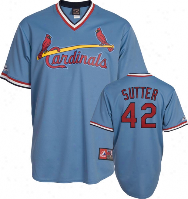 Bruce Sutter St. Louis Cardinals Cooperstown Rwplica Jedsey