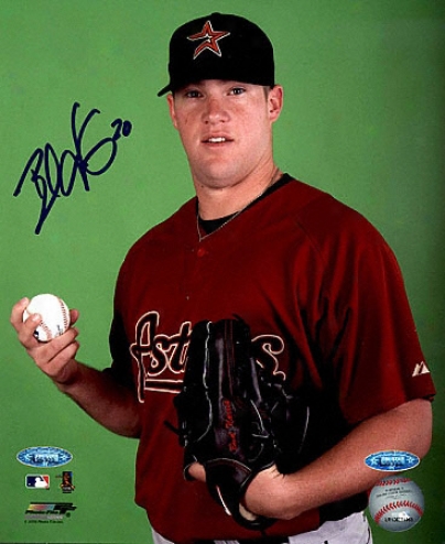 Bud Norris Autographed Astros 8x10 Photo