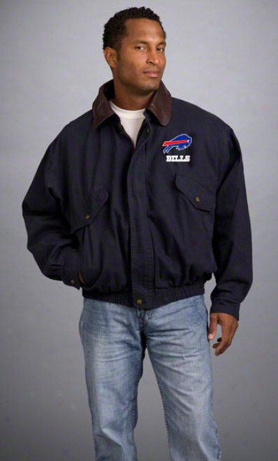 Buffalo Bills Jacket: Navy Reebok Navigator Jacket