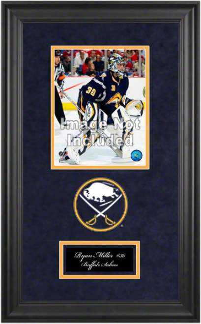 Buffalo Sabres Deluxe 8x10 Team Logo Frame