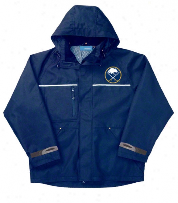 Buffalo Sabres Jacket: Blue Reebok Yukon Jerkin