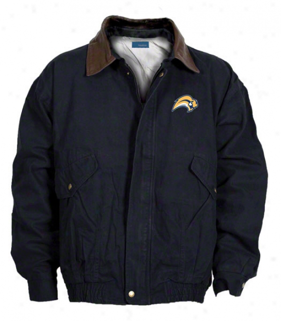 Buffalo Sabres Jacket: Navy Reebok Navigator Jacket