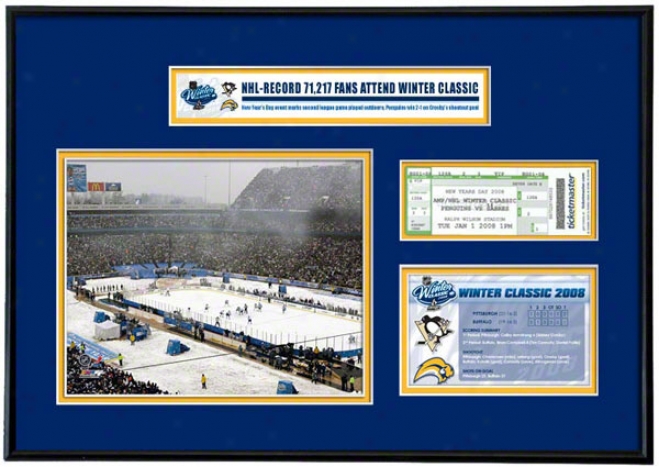 Buffalo Sabres - Nhl Winter Classic - Ticket Ftame Jr.