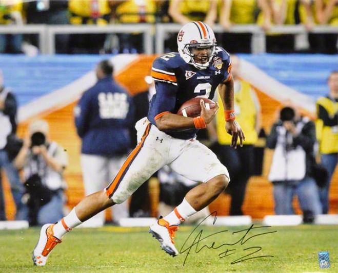 Cam Newton Auburn Tigers 16x20 Running Photo