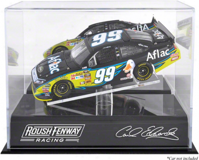 Carl Edwards 1/24th Die Cast Display Case With Platform