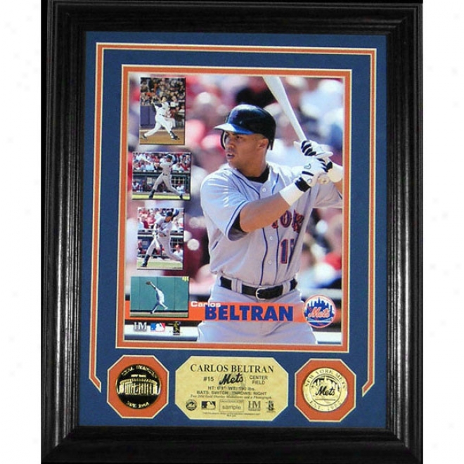 Carlos Beltran New York Mets 2005 Photo Mint