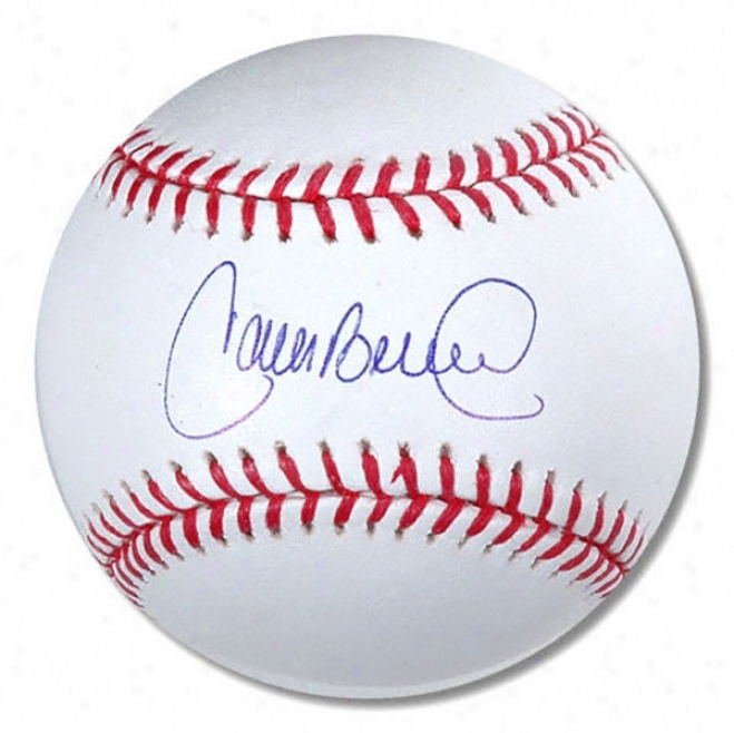 Carlos Beltran New York Mets Autographed Baseball