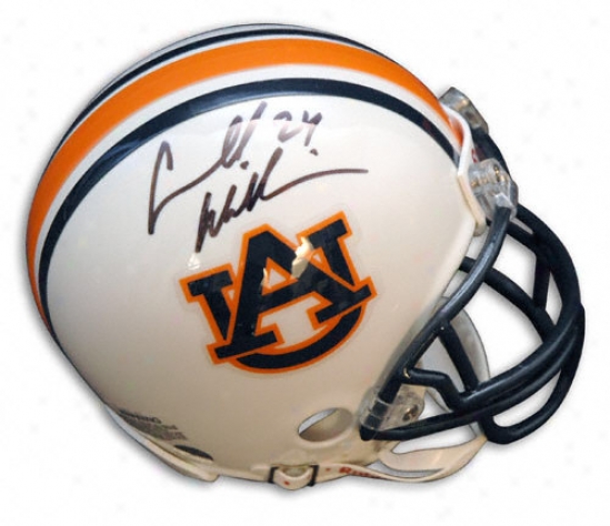 Carnell ''cadillac'' Williams Autogarphed Pro-line Helmet  Details: Auburn Tigers, Authentic Riddell Helmet