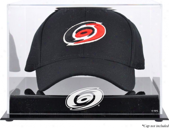 Carolina Hurricanes Acrylic Cap Logo Displsy Case