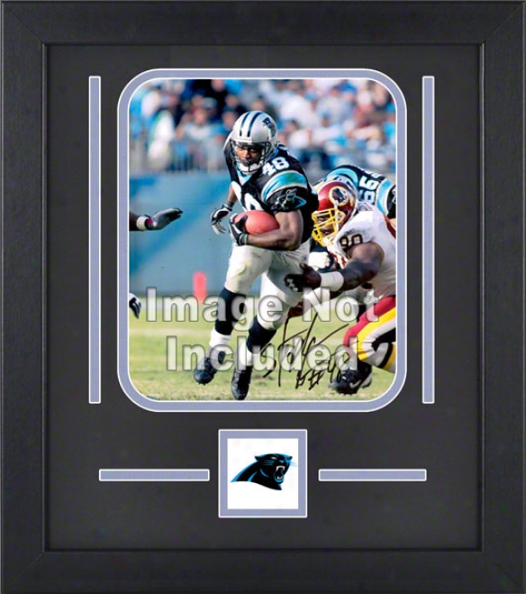 Carolina Panthers 8x10 Vertical Setup Frame With Team Logo