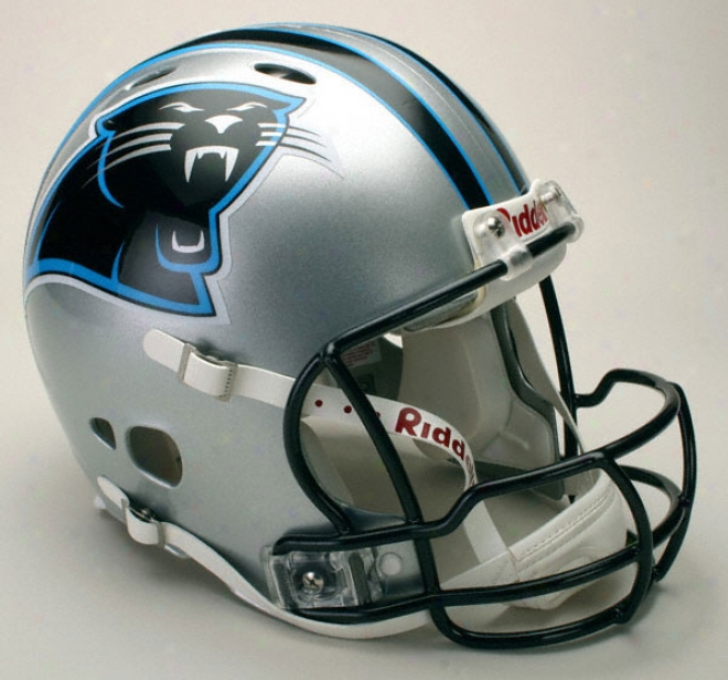 Carolina Pwnthers Authentic Pro Line Change Riddell Full Size Helm