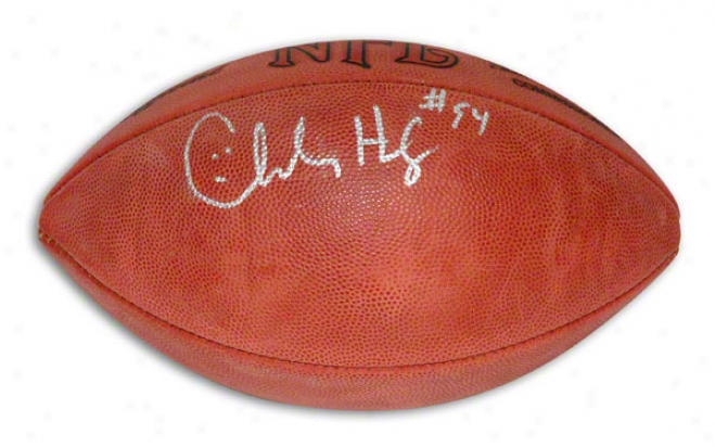 Charlws Haley Autographed Nfl Football