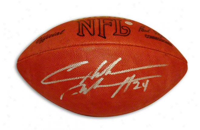 Charles Woodson Autographed Nfl Football