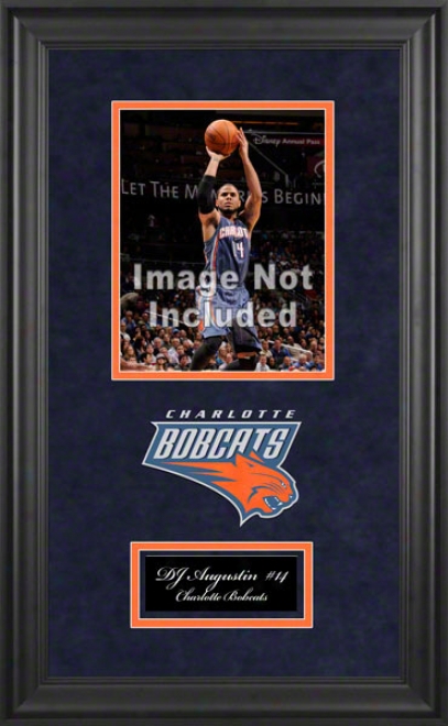 Charlotte Bobcats Deluxe 8x10 Team Logo Frame