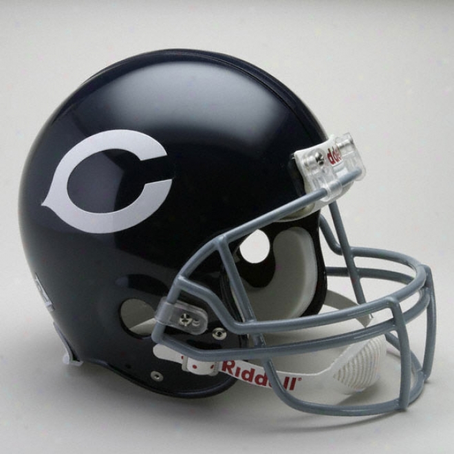 Chicago Bears 1962-1973 Authentic Pro Line Riddell Throwback Full Size Helmet