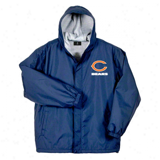 Chicago Bears Jacket: Navy Reebok Legacy Jacket