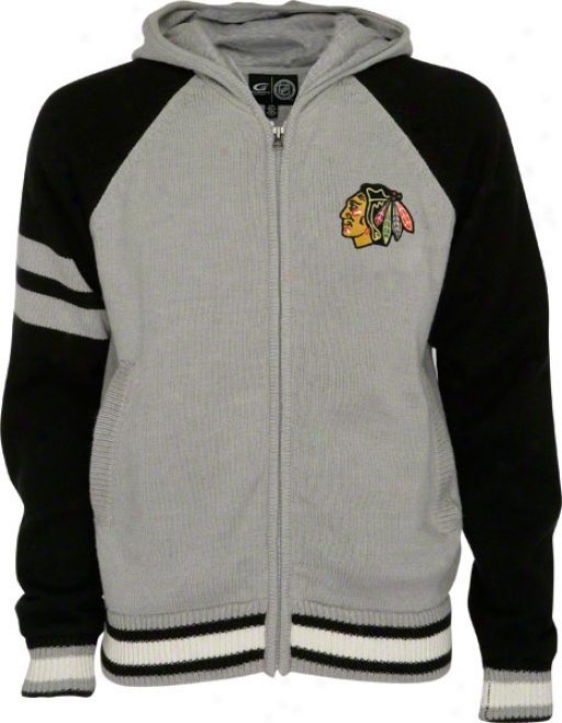 Chicago Blackhawks Full-zip Sweaater Jacket