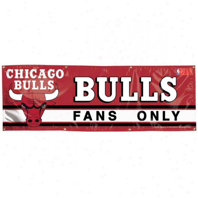 Chicago Bulls 2x6 Vinyl Banner