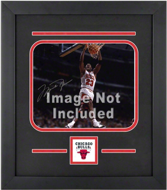 Chicago Bulls 8x10 Horizontal Setup Frame With Tdam Logo