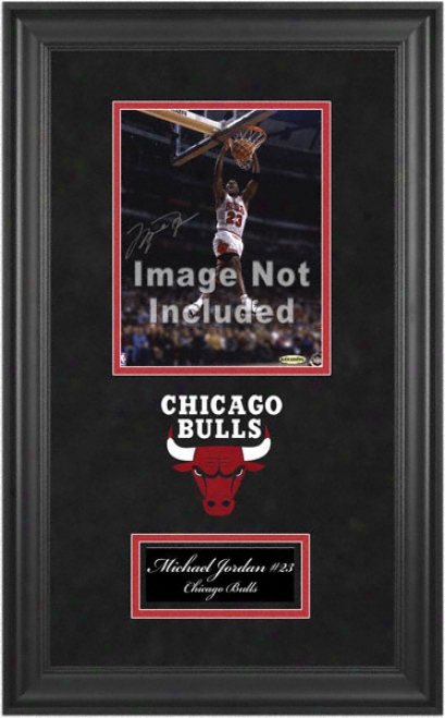 Chicago Bulls Deluxe 8x10 Team Logo Construct