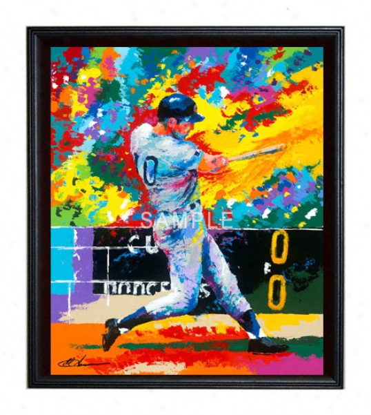 Chicago Cubs - &quotsanto&quot - Oversized - Framed Giclee
