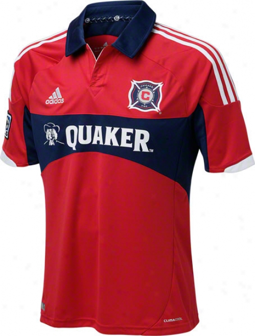 Chicago Fire Red Adidas Replica Home Jersey