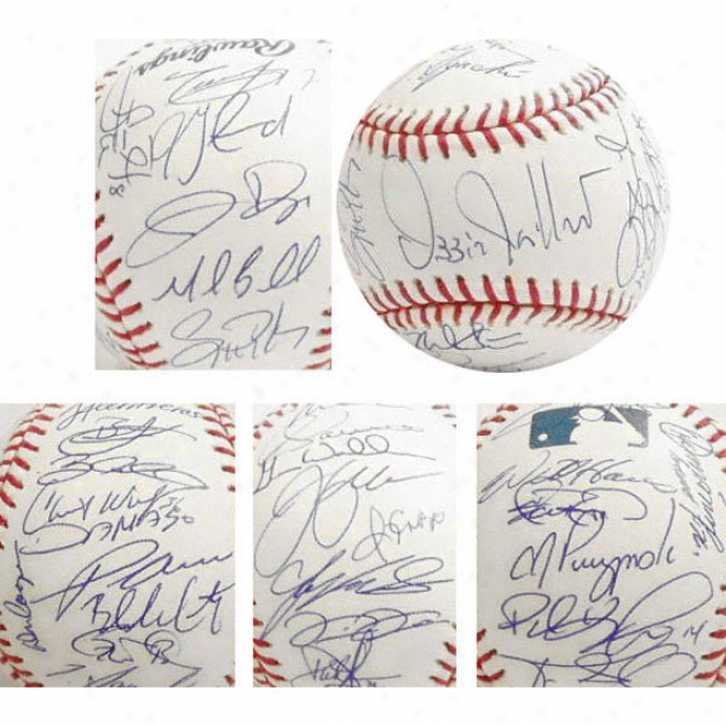 Chicago White Sox - 2005 World Series Champions - Team Signsd Official Rawlings Mlb Baseball With 32 Signstures