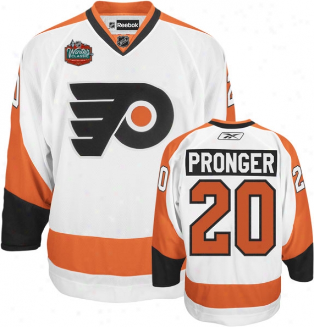 Chris Pronger 2010 Winter Claswic Reebok Nhl Philadelphia Flyers Premier Jersey