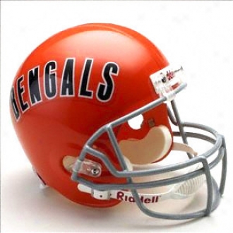 Cincinnati Bengals 1968-1979 Deluxe Replica Riddell Throwback Full Size Helmet