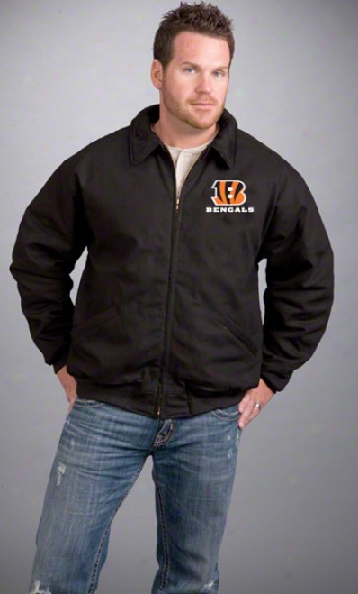 Cincinnati Bengals Jacket: Wicked Reebok Saginaw Jacket