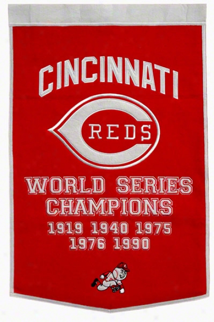 Cincinnati Reds Dynasty Baanner