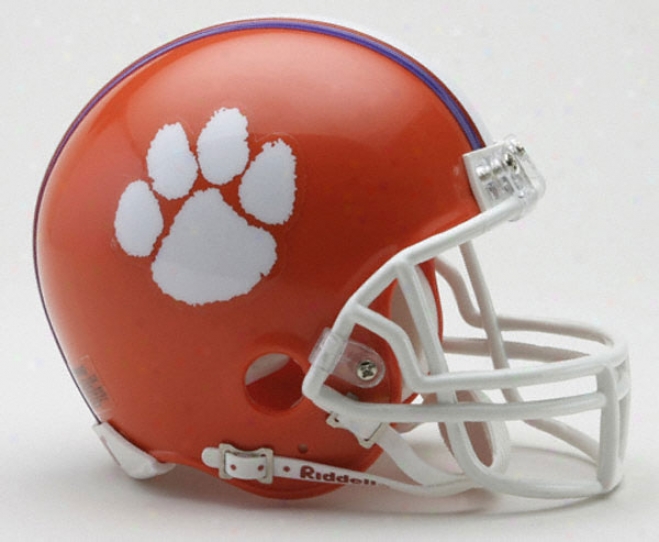 Clemson Tigers Riddell Mini Helmet