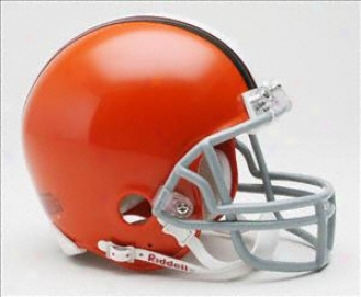 Cleveland Browns Nfl Riddell Mini Helmet