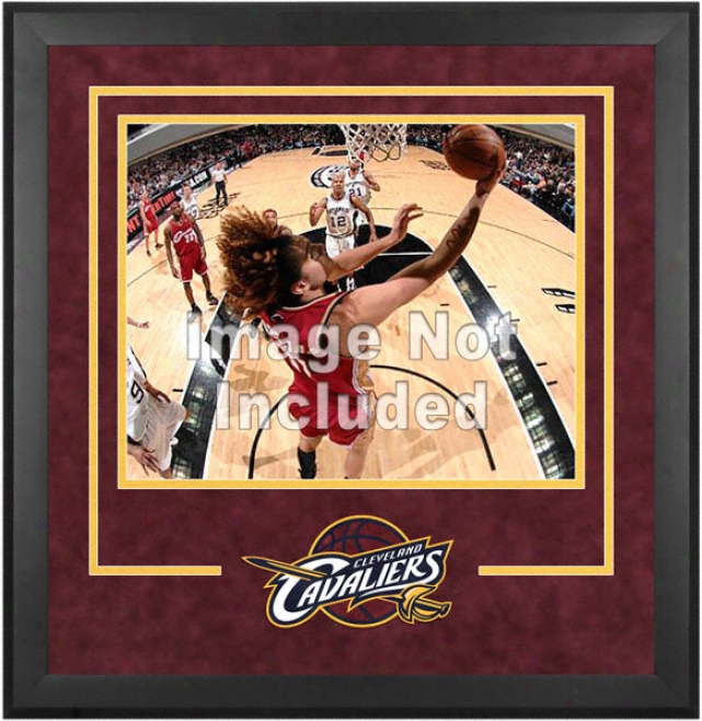 Cleveland Cavaliers 16x20 Horizontal Setup Frame With Team Logo