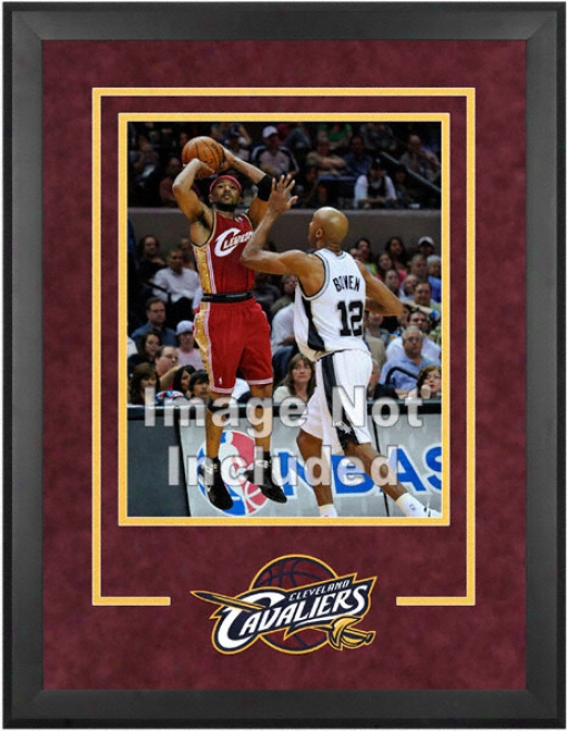 Cleveland Cavaliers 16x20 Vertical Setup Frame With Team Logo