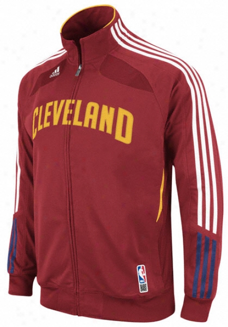 Cleveland Cavaliers Adidas On-court Warm Up Jacket