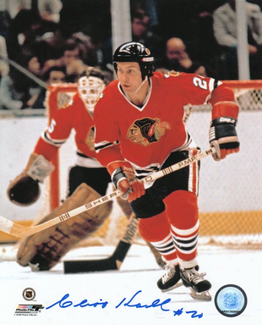 Cliff Koroll Chicago Blackhawks Autographed 8x10 Phptograph