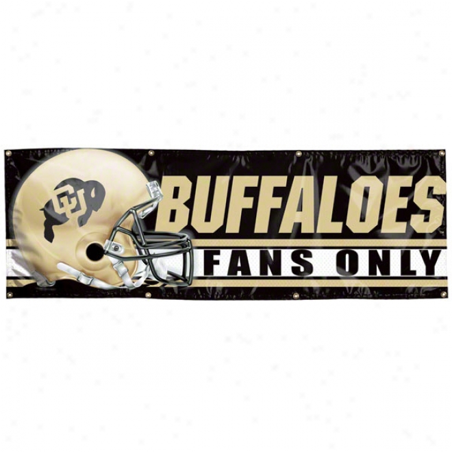 Colorado Buffaloes 2x6 Vinyl Banner