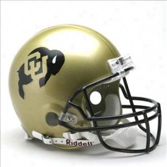 Colorado Buffaloes Authentic Pr oLine Riddell Filled Size Helmet