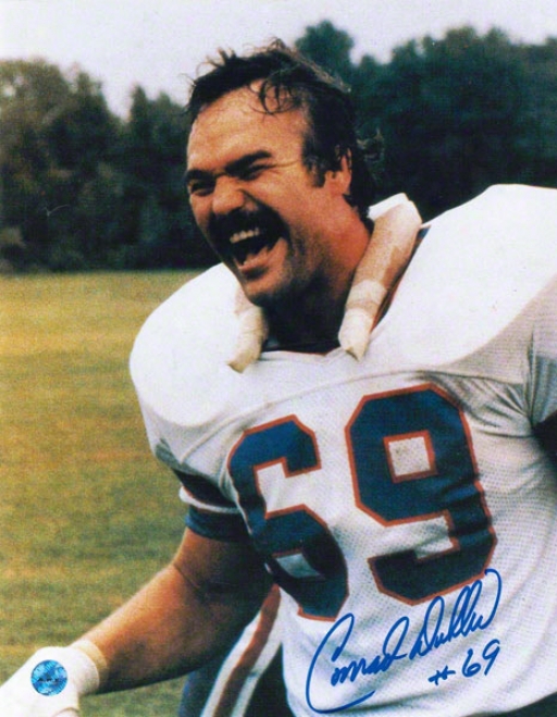 Conrad Dobler Buffalo Bills Autographed 8x10 Photo