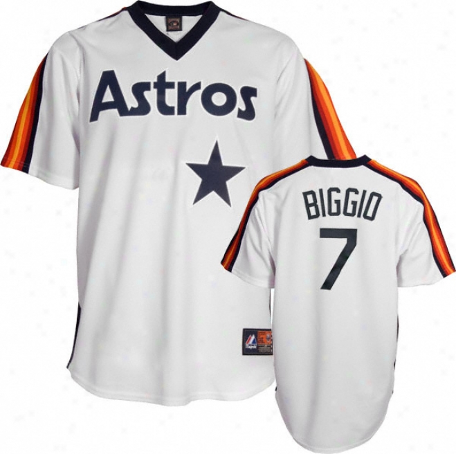 Craig Biggio Houston Astros Cooperstown Replica Jersey