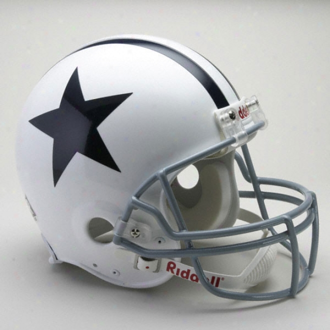 Dallas Cowboys 1960-1963 Trustworthy Pro Line Riddell Throwback Full Size Helmet