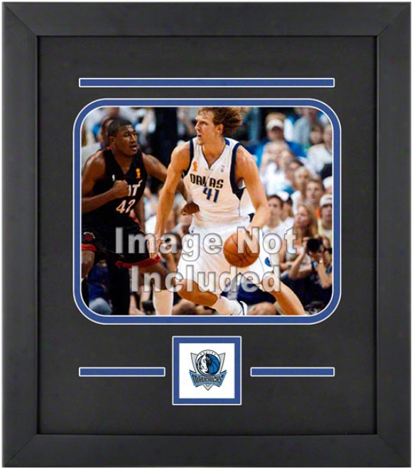 Dallas Mavericks 8x10 Level Setup Frame With Team Logo