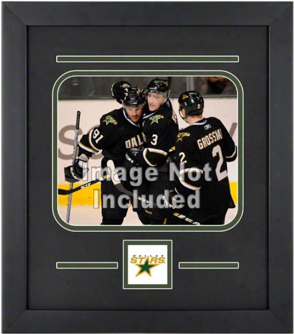 Dallas Stars 8x10 Horizontal Setup Frame With Team Logo