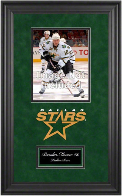 Dallas Stars Deluxe 8x10 Team Logo Frame