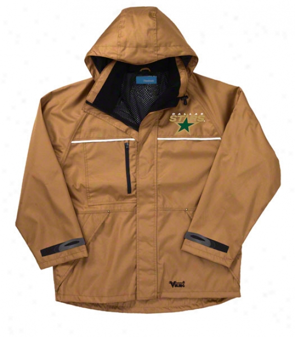 Dallas Stars Jacket: Brown Reebok Yukon Jacket