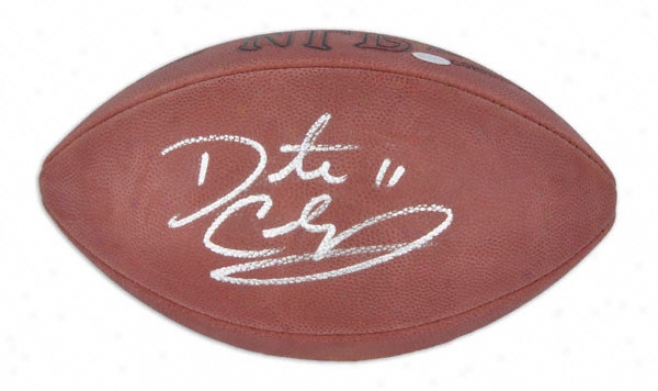 Daunte Culpepper Autographed Football  Details: Pro Football