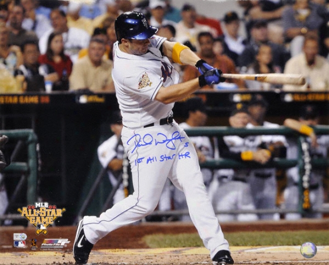 David Wright New York Mets Autographed 16x20 Photograph With 1st All-star Hr Inscription