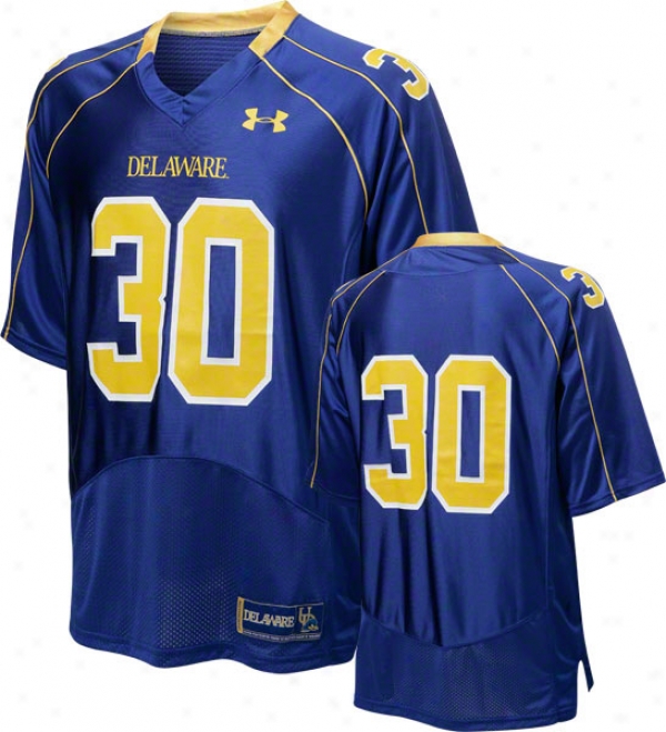 Delaware Fightin' Blue Hens Purple Under Armour Performance Replica Football Jersey: Delaware Fightin' Blue Hens # Football Jersey