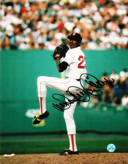 Dennis &quotoil Can&quot Boyd Boston Red Sox Autographed 8x10 Photo Windup